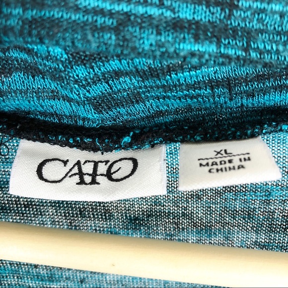 Cato Womens Sleeveless Colorful Blue XL Top FREE WITH PURCHASE JUST BUNDLE - Picture 5 of 6